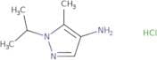 5-Methyl-1-(propan-2-yl)-1H-pyrazol-4-amine hydrochloride