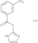 2-(1H-Imidazol-2-yl)-1-(3-methylphenyl)ethan-1-one hydrochloride