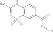 Methyl 3-methyl-1,1-dioxo-4H-1,2,4-benzothiadiazine-7-carboxylate