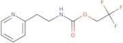 2,2,2-Trifluoroethyl N-[2-(pyridin-2-yl)ethyl]carbamate