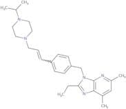 2-Ethyl-3-[4-[(E)-3-(4-isopropylpiperazin-1-yl)propenyl]benzyl]-5,7-dimethyl-3H-imidazo[4,5-b]pyri…