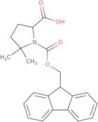 1-{[(9H-Fluoren-9-yl)methoxy]carbonyl}-5,5-dimethylpyrrolidine-2-carboxylic acid