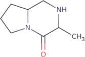 3-Methyl-octahydropyrrolo[1,2-a]piperazin-4-one