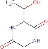 3-(1-Hydroxyethyl)piperazine-2,5-dione