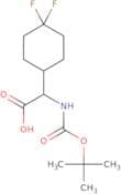 2-((tert-Butoxycarbonyl)amino)-2-(4,4-difluorocyclohexyl)acetic acid