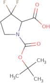 1-[(tert-Butoxy)carbonyl]-3,3-difluoropyrrolidine-2-carboxylic acid