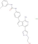 Ilorasertib hydrochloride