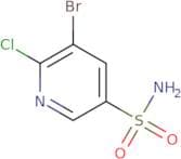 5-Bromo-6-chloropyridine-3-sulfonamide