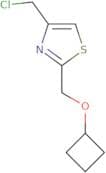 4-(Chloromethyl)-2-(cyclobutoxymethyl)thiazole