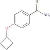 4-Cyclobutoxybenzene-1-carbothioamide