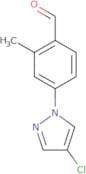 4-(4-Chloro-1H-pyrazol-1-yl)-2-methylbenzaldehyde