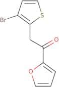 2-(3-Bromothiophen-2-yl)-1-(furan-2-yl)ethan-1-one