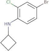 4-Bromo-2-chloro-N-cyclobutylaniline