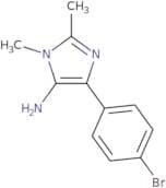 4-(4-Bromophenyl)-1,2-dimethyl-1H-imidazol-5-amine