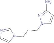 1-[3-(1H-Imidazol-1-yl)propyl]-1H-pyrazol-3-amine