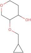 3-(Cyclopropylmethoxy)oxan-4-ol