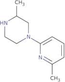 3-Methyl-1-(6-methylpyridin-2-yl)piperazine