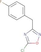 5-Chloro-3-[(4-fluorophenyl)methyl]-1,2,4-oxadiazole