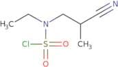 3-[(Chlorosulfonyl)(ethyl)amino]-2-methylpropanenitrile