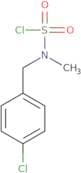 N-[(4-Chlorophenyl)methyl]-N-methylsulfamoyl chloride