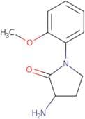 3-Amino-1-(2-methoxyphenyl)pyrrolidin-2-one