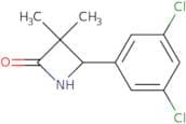 4-(3,5-Dichlorophenyl)-3,3-dimethylazetidin-2-one