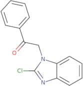 2-(2-Chloro-1H-1,3-benzodiazol-1-yl)-1-phenylethan-1-one