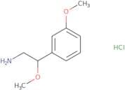 2-Methoxy-2-(3-methoxyphenyl)ethan-1-amine hydrochloride