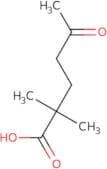 2,2-Dimethyl-5-oxohexanoic acid