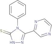 4-Phenyl-5-(pyrazin-2-yl)-4H-1,2,4-triazole-3-thiol
