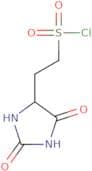 2-(2,5-Dioxoimidazolidin-4-yl)ethane-1-sulfonyl chloride
