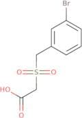 2-[(3-Bromophenyl)methanesulfonyl]acetic acid