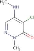 4-Chloro-2-methyl-5-(methylamino)-2,3-dihydropyridazin-3-one