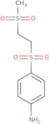 4-(2-Methanesulfonylethanesulfonyl)aniline