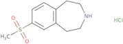 7-Methanesulfonyl-2,3,4,5-tetrahydro-1H-3-benzazepine hydrochloride