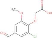 2-(2-chloro-4-formyl-6-methoxyphenoxy)acetic acid