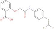 2-[({4-[(Difluoromethyl)sulfanyl]phenyl}carbamoyl)methoxy]benzoic acid