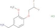 [4-(2,2-Difluoroethoxy)-3-methoxyphenyl]methanamine hydrochloride