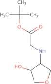 rac-tert-Butyl 2-{[(3R,4S)-4-hydroxyoxolan-3-yl]amino}acetate