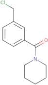 1-[3-(Chloromethyl)benzoyl]piperidine