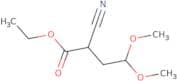 Ethyl 2-cyano-4,4-dimethoxybutanoate