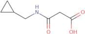 2-[(Cyclopropylmethyl)carbamoyl]acetic acid