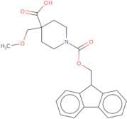 1-{[(9H-Fluoren-9-yl)methoxy]carbonyl}-4-(methoxymethyl)piperidine-4-carboxylic acid