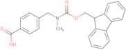 4-({[(9H-Fluoren-9-ylmethoxy)carbonyl](methyl)amino}methyl)benzoic acid
