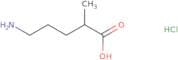 5-Amino-2-methylpentanoic acid hydrochloride