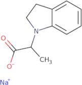 Sodium 2-(2,3-dihydro-1H-indol-1-yl)propanoate