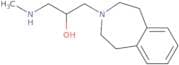 1-(Methylamino)-3-(2,3,4,5-tetrahydro-1H-3-benzazepin-3-yl)propan-2-ol