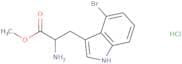 Methyl 2-amino-3-(4-bromo-1H-indol-3-yl)propanoate hydrochloride