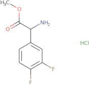 Methyl 2-amino-2-(3,4-difluorophenyl)acetate hydrochloride