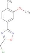 5-(Chloromethyl)-3-(3-methoxy-4-methylphenyl)-1,2,4-oxadiazole
